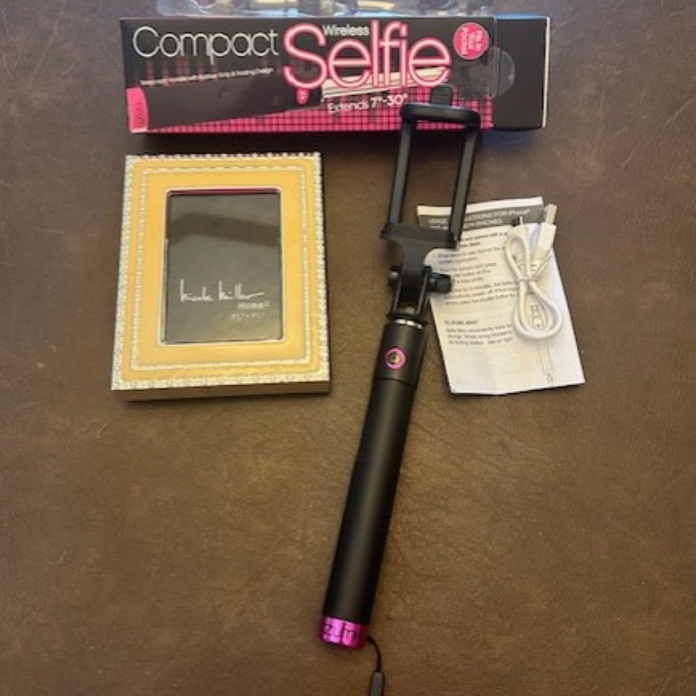 Selfie Phone Stick and Picture Frame